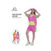 Neon Pink Tracksuit Costume