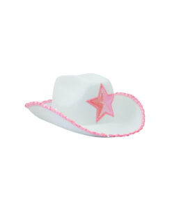 Pink Sheriff Hat Set