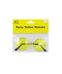 Yellow Party Glasses