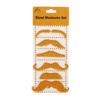 Blond Mustache Set