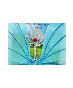 Blue Fairy Wings with Wand