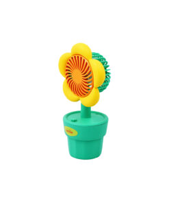 Alternative view of Small Flower Handheld Fan