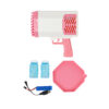 Pink Rocket Launcher Bubble Gun