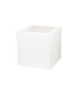 Extra Tall Cake Box with Window 10in