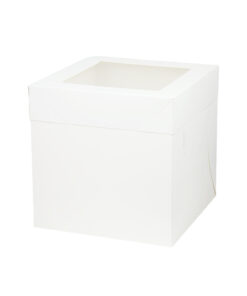 Extra Tall Cake Box with Window 12in