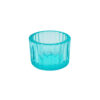 Blue Mini Colored Glass Candle Cup 5.5 x 3.7cm 1pc
