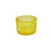 Gold Mini Colored Glass Candle Cup 5.5 x 3.7cm 1pc