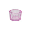 Pink Mini Colored Glass Candle Cup 5.5 x 3.7cm 1pc