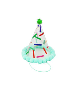 Blue Party PVC Clear Hat