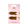 Animal Print Hinge Clip 2pk