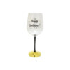 Happy Birthday Wine Glass