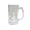 Happy Birthday 21 Beer Glass Mug