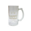 Happy Birthday Beer Glass Mug
