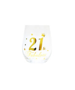 21 Stemless Wine Glass