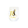 18 Stemless Wine Glass