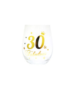 30 Stemless Wine Glass