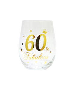 60 Stemless Wine Glass
