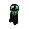 Green Alien Mask 25x17cm