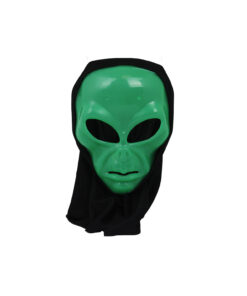 Glow In Dark Alien Mask 25x17cm