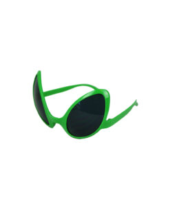 Green Alien Glasses 13 x 8cm
