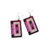 Casette Earrings 7.5 x 3cm