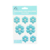 Light Blue Daisy Foil Balloon 7pc