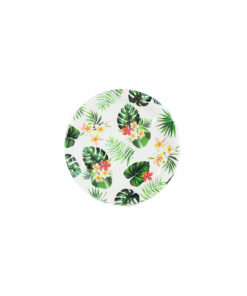 Summer Leaf Paper Plates 7in 20pc