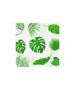 Summer Leaf Large Napkins 33x33cm 24pc