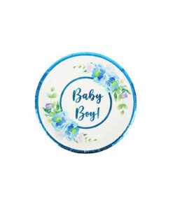 Baby Boy Paper Plates 9in 16pc