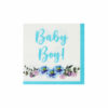 Baby Boy Large Napkins 33x33cm 24pc