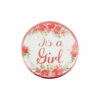 It's a girl Paper Plates 9in 16pc