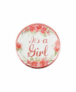 It's a girl Paper Plates 9in 16pc