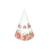Girl Hot Stamping Paper Hats 10pc