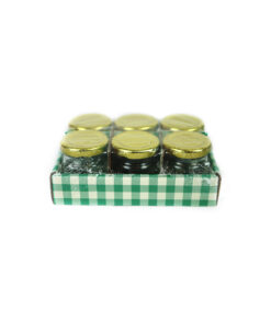 Glass Storage Jar with Gold Lid 30ml 6pk