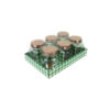 Glass Storage Jar with Copper Lid 160ml 6pk
