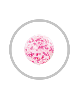 Confetti Latex Balloons