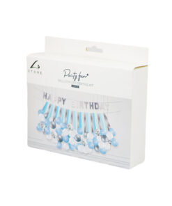 Blue Balloon Decorating Kit