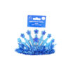 Blue Tiara With Tinsel 12.7x10cm