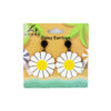 White Daisy Earrings 7cm