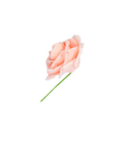 Pink Rose Artificial Craft Flower 6pc 10cm