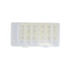 Clear 28 Grid 30 Day Pill Container 21.5x10.5x3.3cm