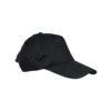 Black Snapback Cap For Adult