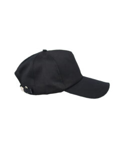 Black Metal Buckle Cap For Adult