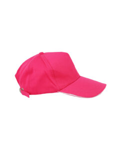 Pink Metal Buckle Cap For Adult
