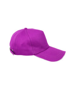 Purple Metal Buckle Cap For Adult