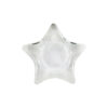 Star Clear Glasses Candle Holder Height 22mm