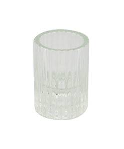 Clear Glasses Candle Holder Height 77mm