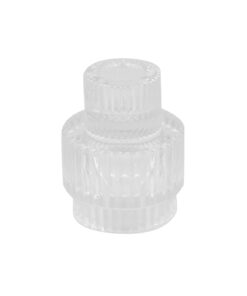 Clear Glasses Candle Holder Height 80mm