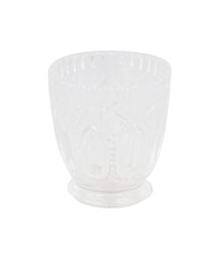 Clear Glasses Candle Holder Height 81mm