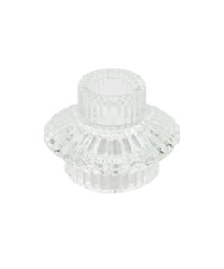 Clear Glasses Candle Holder Height 58mm